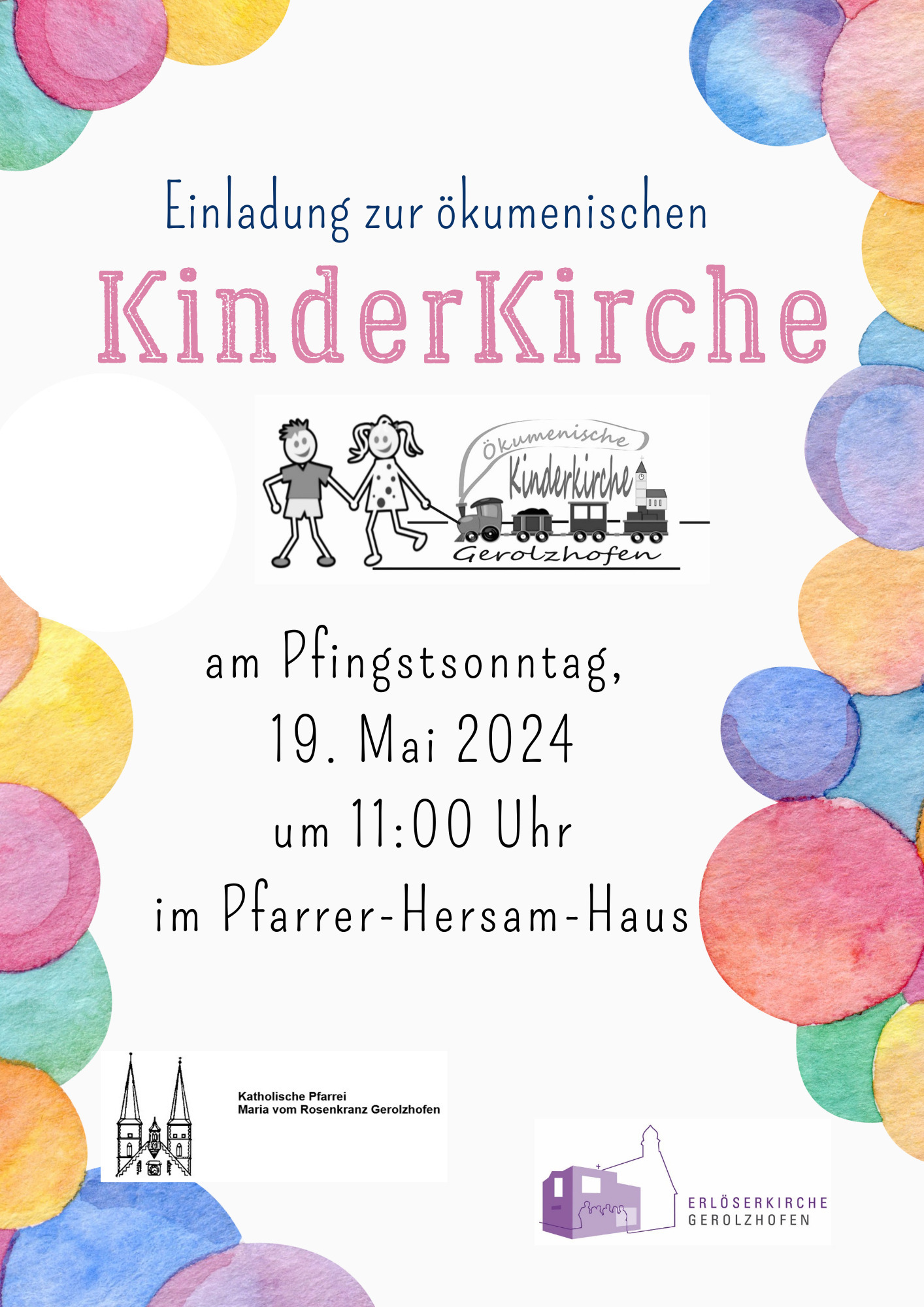 Kinderkirche Pfingsten 2024